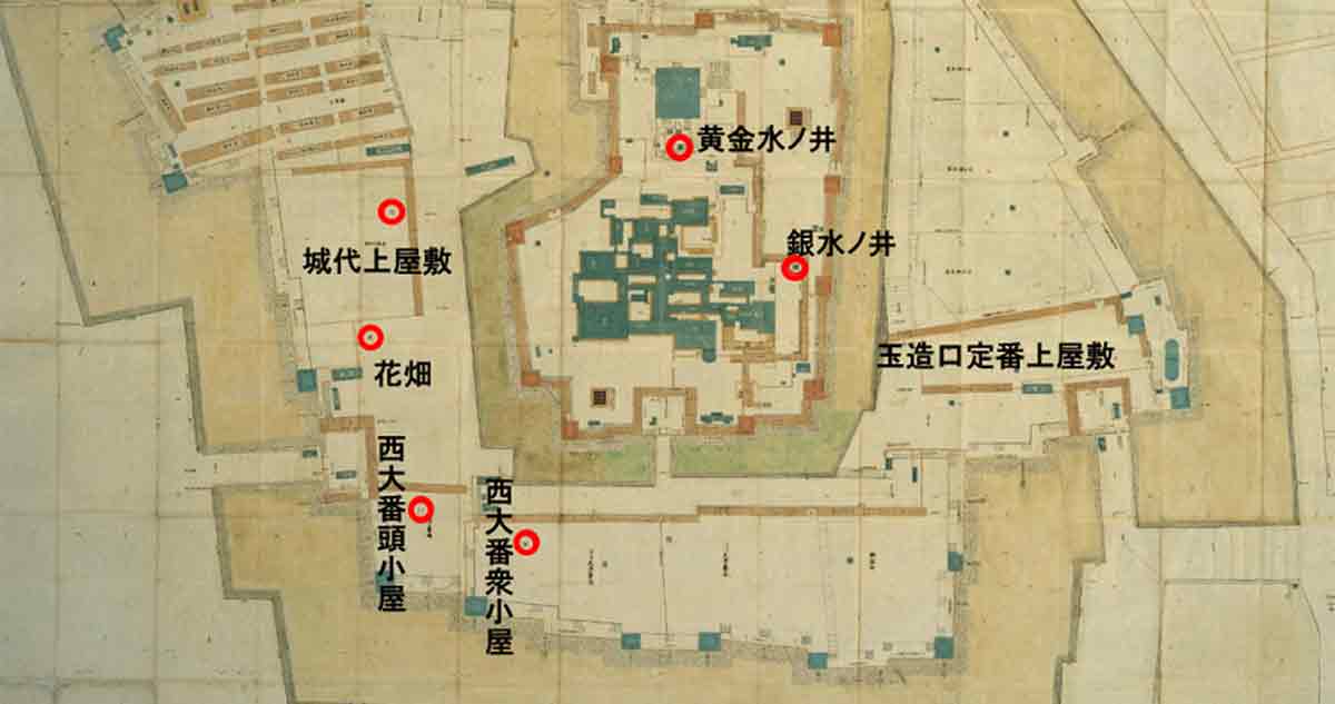 徳川期大坂城の井戸